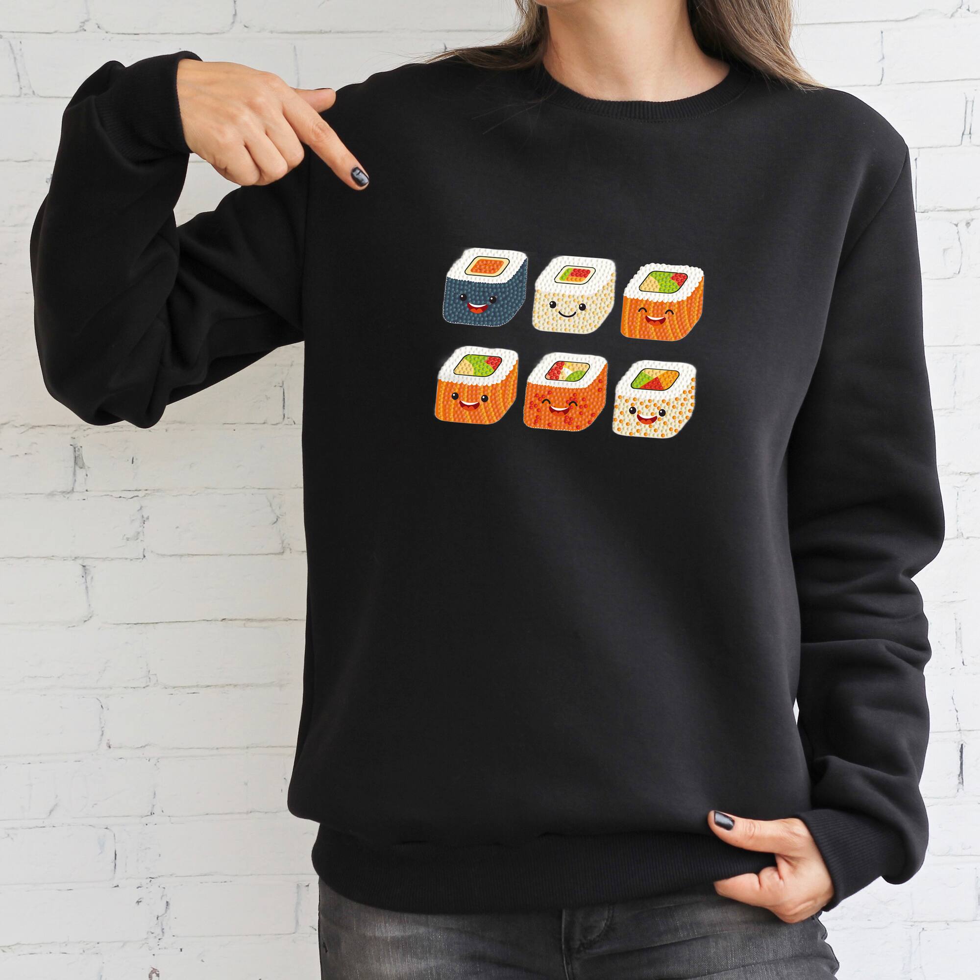 Diamond Dotz® Cute Sushi Iron-On 'n' Dot Kit